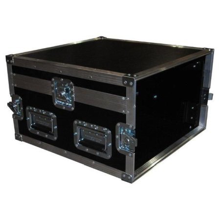 10u x 2u Console Mixer Rack Flight Case 